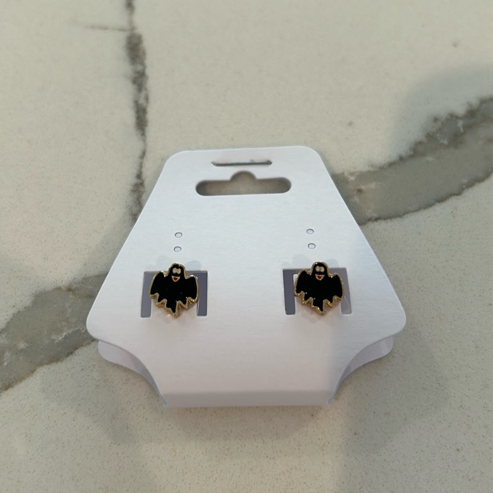 ghost stud earrings